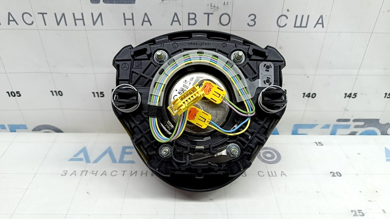 Подушка безопасности airbag в руль водительская Mercedes W213 E 300/400/43/63 17-18 черная