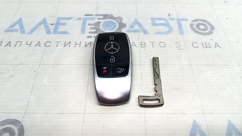 Ключ smart Mercedes W213 E 17-23 4 кнопки, keyless, потерт, тички