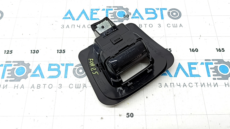 Накладка потолка задняя под ремень Subaru Forester 25-26 в сборе 3 части, черная