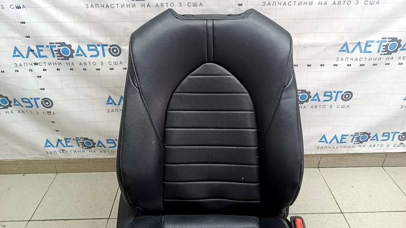 Пассажирское сиденье Toyota Highlander 22-23 с airbag, электрическое, подогрев, кожа черная, XLE, под химчистку