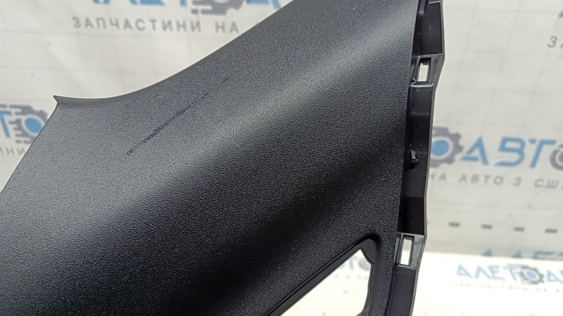 Накладка задней стойки правая верхняя Lexus UX 19-26 черная, царапины