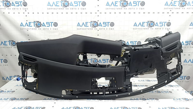 Торпедо передняя панель с AIRBAG Lexus UX200 UX250h 19-22 черная с красной строчкой, F-Sport