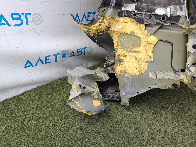 Четверть крыло задняя правая Jeep Grand Cherokee WK2 11-21 отпилена, с центральной стойкой, графит