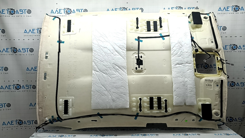 Обшивка потолка Toyota Camry v70 18-24 серая без люка, L/LE/SE, под чистку, заломы