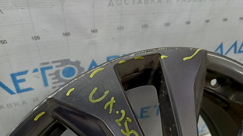 Колісний диск R18 x 7J ET45 Lexus UX 19-26 F Sport бордюрка