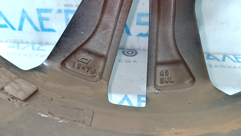 Колісний диск R18 x 7J ET45 Lexus UX 19-26 F Sport бордюрка