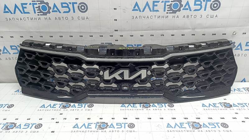 Решітка радіатора grill у зборі Kia Sorento 22-24 HEV, PHEV під камеру