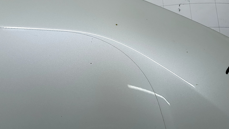 Капот голий Toyota Rav4 19-25 алюміній, білий 2QJ, в захисній плівці, тички