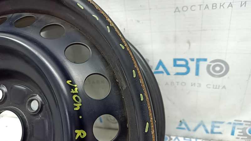 Диск залізний R16x6.5J 5*114.3 Toyota Camry v70 18-24 бордюрка