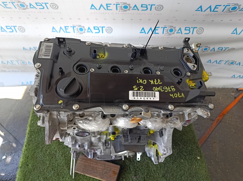 Двигун Toyota Camry v70 18-20 2.5 A25A-FXS hybrid 77к, запустився, плями в 4 циліндрі