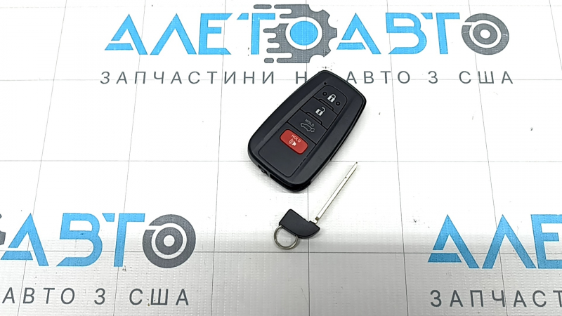 Ключ smart Toyota Rav4 19-22 4 кнопки, hybrid