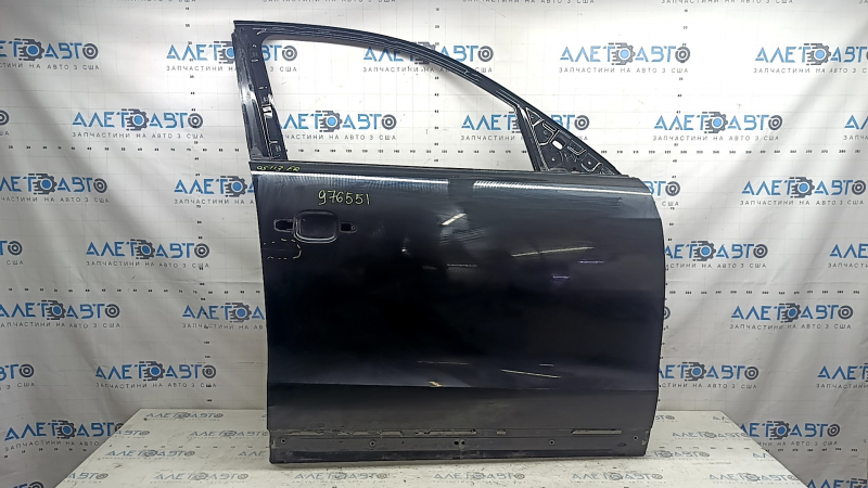 Дверь голая передняя правая Audi Q5 8R 09-17 черный LY9T, царапины