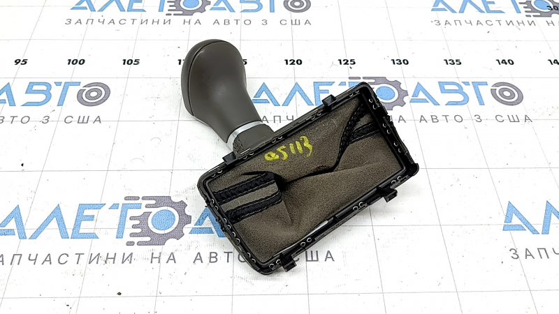 Ручка АКПП Audi Q5 8R 09-17 кожа бежевая truffelbeige, царапины