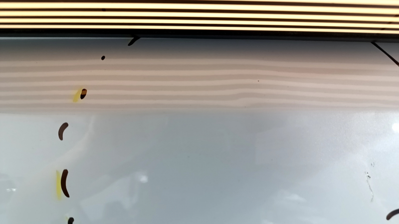 Дверь голая передняя левая VW Tiguan 18-24 белый LB9Z, тычки, вмятина