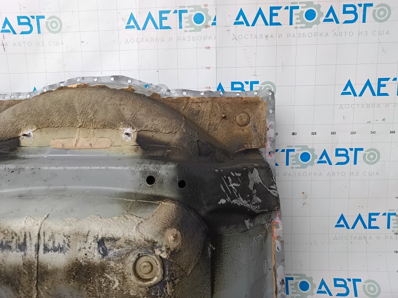 Корыто багажника Audi A4 B9 17-25 высверлено, белое