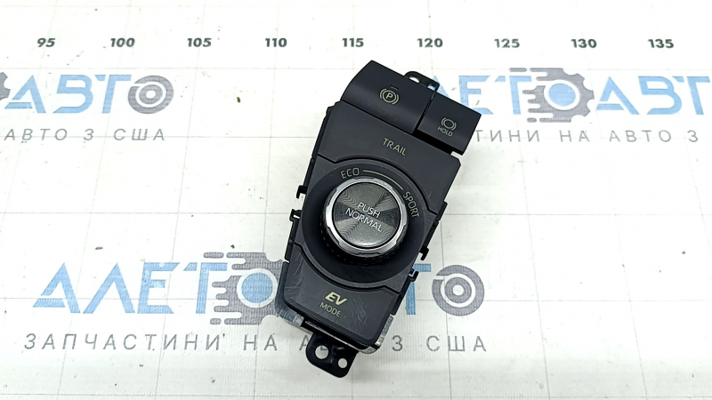 Блок кнопок центральной консоли Toyota Rav4 19-22 AWD hybrid, царапины на хроме