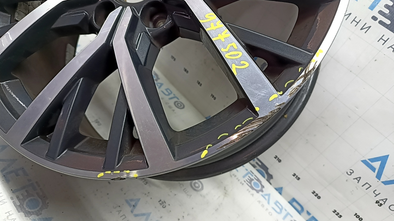 Колісний диск R17 x 7J VW Tiguan 18-21 Tulsa бордюрка