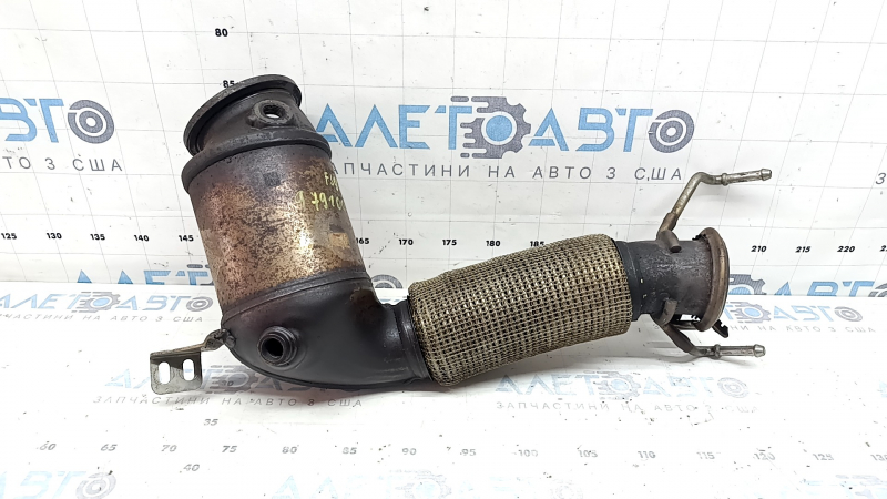 Приемная труба с катализатором BMW X2 F39 18-23 B46 треснут фланец