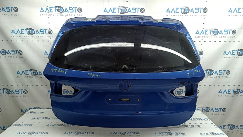 Двері багажника голі зі склом BMW X1 F48 16-22 синій B45