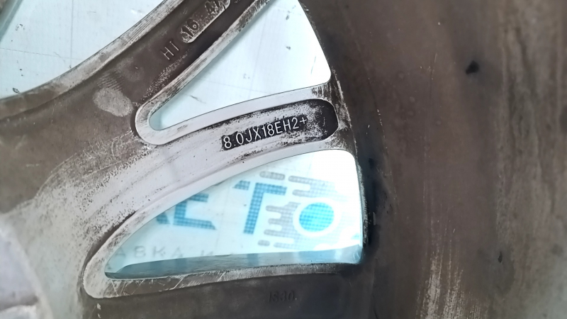 Колісний диск R18х8J ET30 454 стиль BMW 5 F10 11-16 8x18 бордюрка