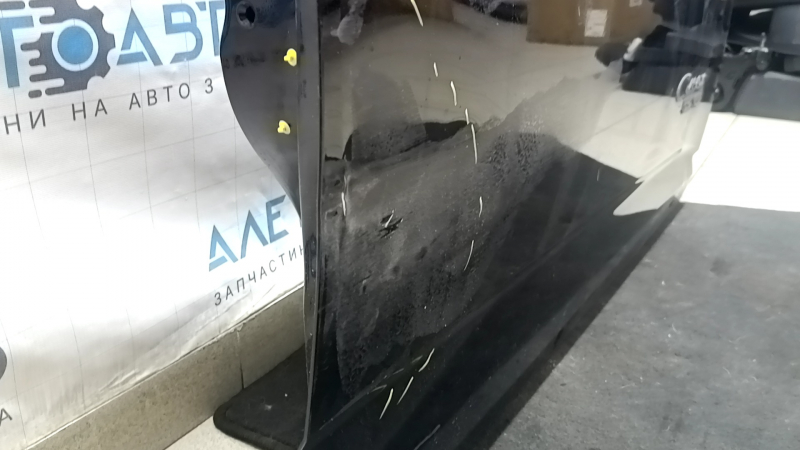 Дверь голая передняя правая Ford C-max MK2 13-18 черный G1, вмятина