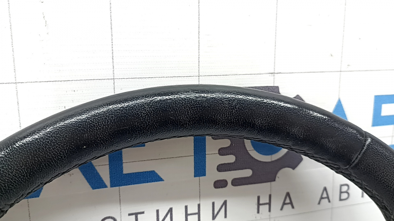 Кермо голе Ford C-max MK2 13-18 шкіра чорний, з кнопками, протерт