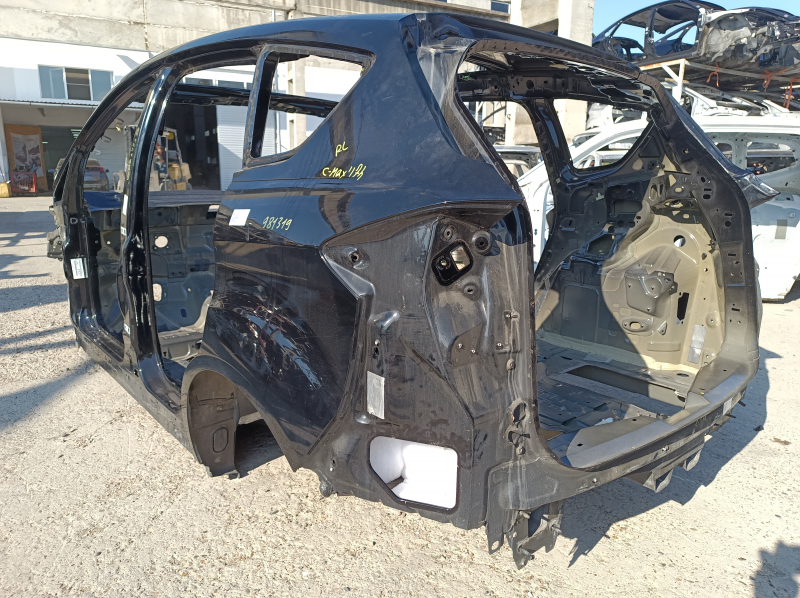 Чверть крило задня ліва Ford C-max MK2 13-18 на кузові, чорна, тички