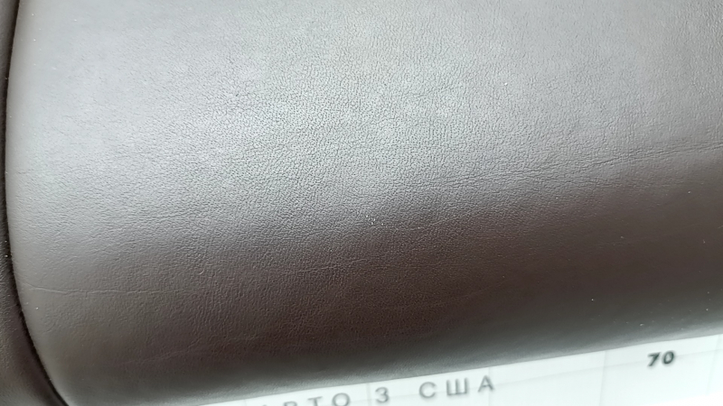 Подушка заднього ряду сидінь BMW 5 G30 17-20 шкіра темно-коричнева, Komfort, з підігрівом, під чищення, подряпини