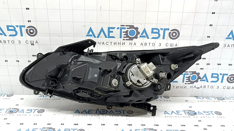 Фара передняя правая в сборе Honda Accord 17-17 Touring hybrid, LED, песок, треснуто стекло