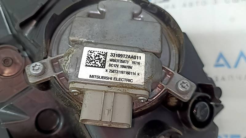 Фара передняя левая в сборе Honda Accord 17-17 Touring hybrid, LED, песок, царапина