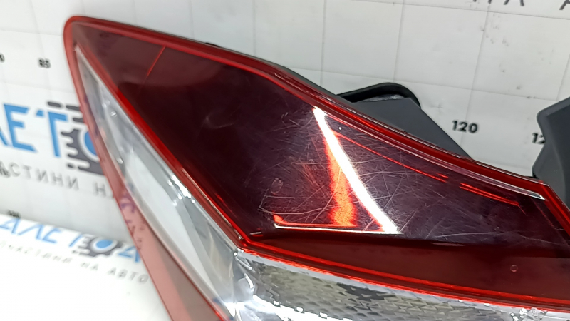 Фонарь внешний крыло левый Honda Accord 16-17 hybrid, рест LED, царапины