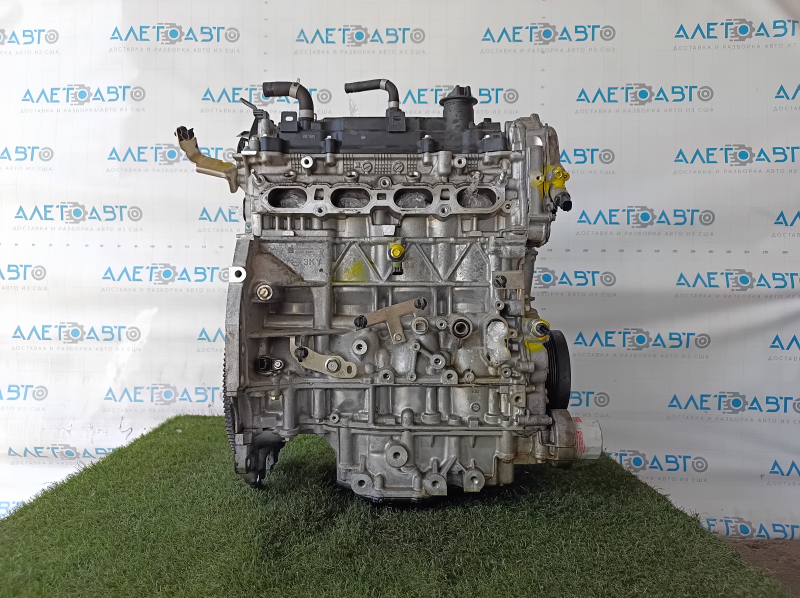 Двигун Nissan Rogue 17-20 2.5 QR25DE 95к запустився, компресія 14-14-14-14