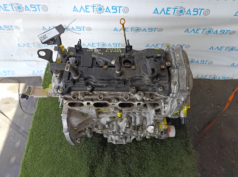 Двигун Nissan Rogue 17-20 2.5 QR25DE 95к запустився, компресія 14-14-14-14