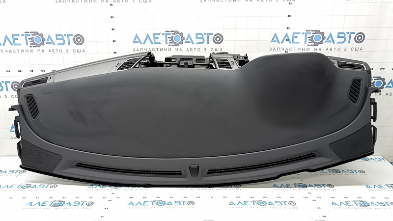 Торпедо передняя панель с AIRBAG Kia Niro 17-19 HEV, PHEV серая, без центрального динамика, с пищалками, дефлекторами, датчиком света, под чистку, ржавый пиропатрон