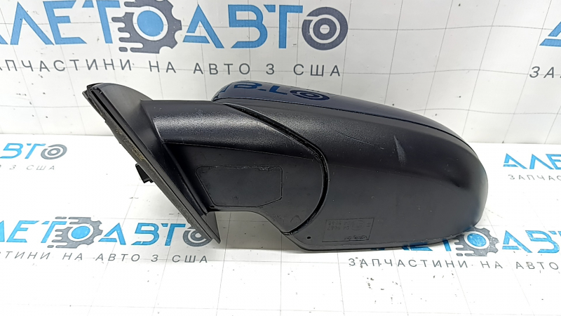 Дзеркало бічне ліве у зборі Kia Niro 17-22 3 піна, синє, подряпина