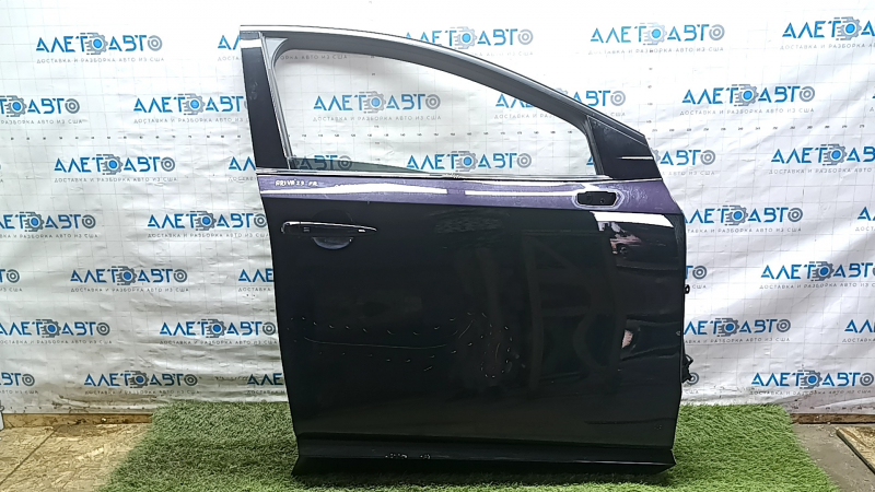Двері в зборі передня права Nissan Ariya 23-26 чорний DAP, алюміній, подряпини, тичка