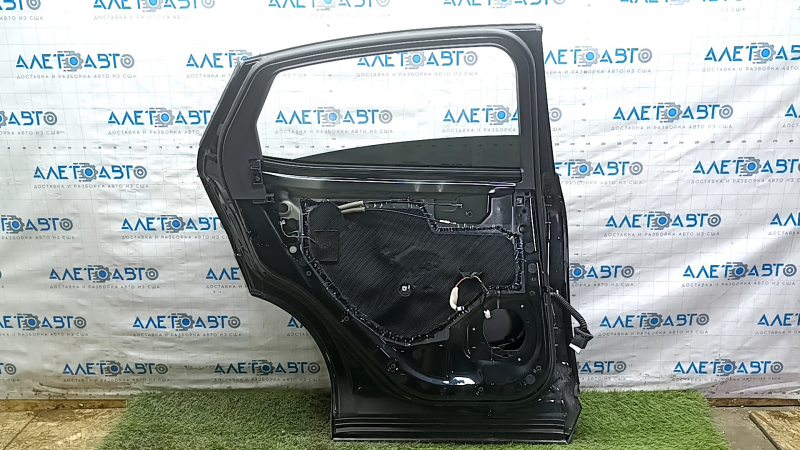 Дверь в сборе задняя левая Nissan Ariya 23-26 черный DAP, алюминий