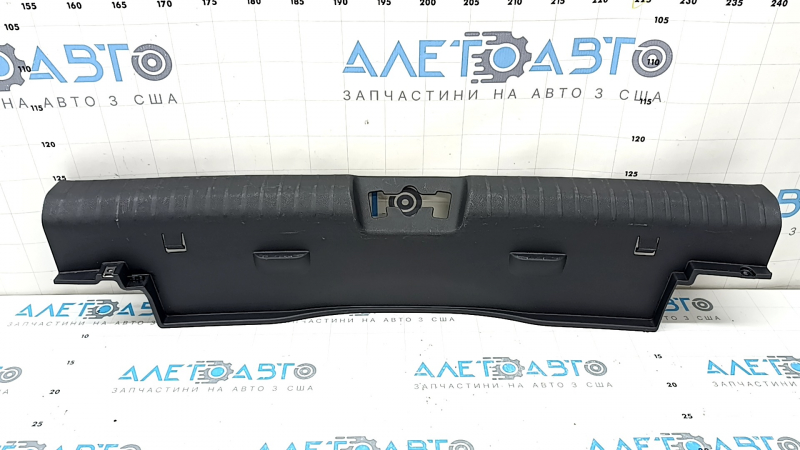 Накладка проема багажника Kia Niro 17-22 HEV под поддон, черная, царапины