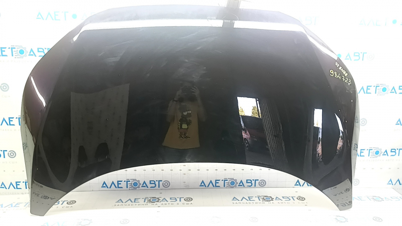 Капот голий Nissan Ariya 23-26 алюміній зелений DAP
