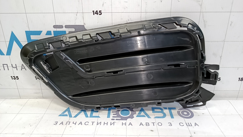 Нижняя решетка переднего бампера правая BMW X3 F25 15-17 X-Line, черная