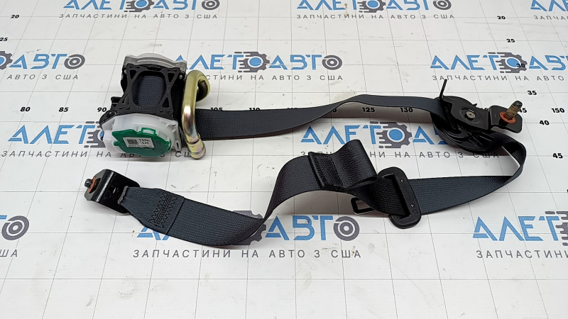 Ремінь безпеки задній лівий Hyundai Tucson 22-24 чорний, що стрільнув