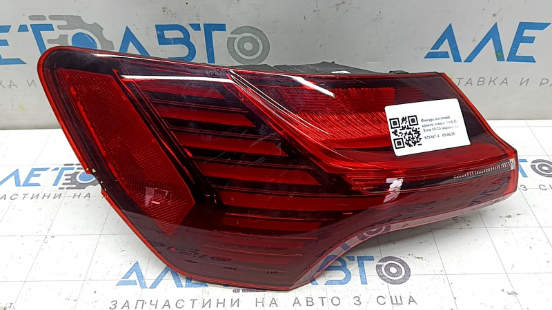 Ліхтар зовнішній крило лівий Audi E-Tron 19-23 подряпини, немає фрагмента