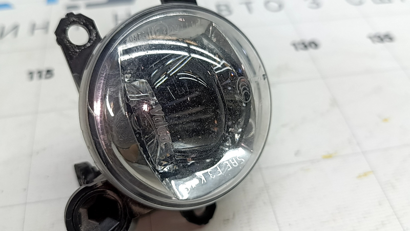 Противотуманная фара птф правая Nissan Ariya 23-26 LED, песок