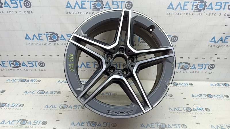 Комплект дисков колесных R19 x 8,0J ET43 Mercedes GLC 20-22 AMG pkg, бордюрка, 1 диск под ремонт