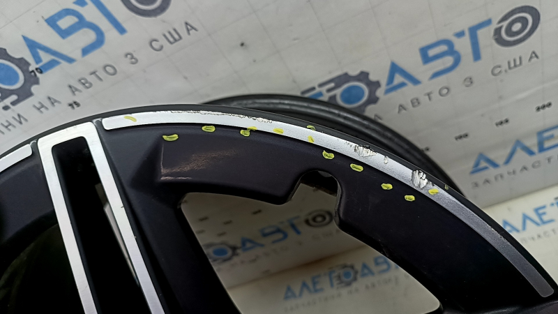 Комплект дисков колесных R19 x 8,0J ET43 Mercedes GLC 20-22 AMG pkg, бордюрка, 1 диск под ремонт