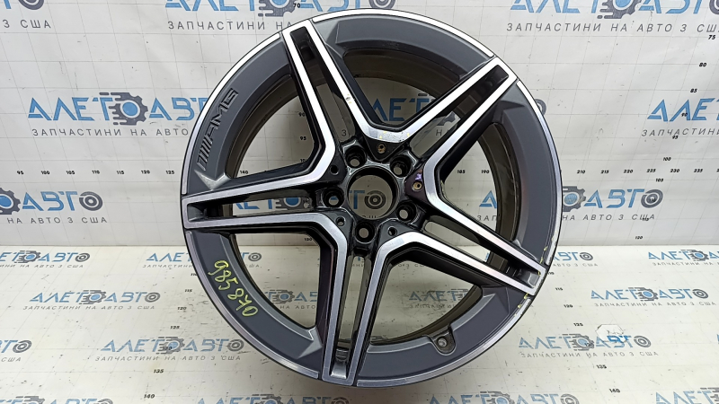 Комплект дисков колесных R19 x 8,0J ET43 Mercedes GLC 20-22 AMG pkg, бордюрка, 1 диск под ремонт