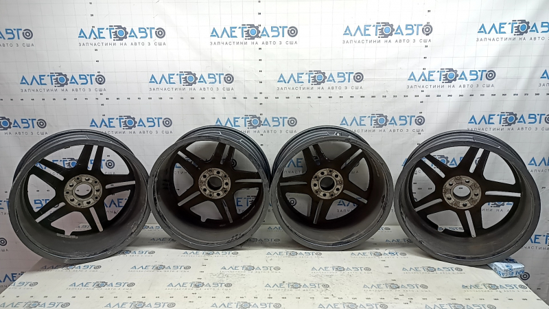 Комплект дисков колесных R19 x 8,0J ET43 Mercedes GLC 20-22 AMG pkg, бордюрка, 1 диск под ремонт
