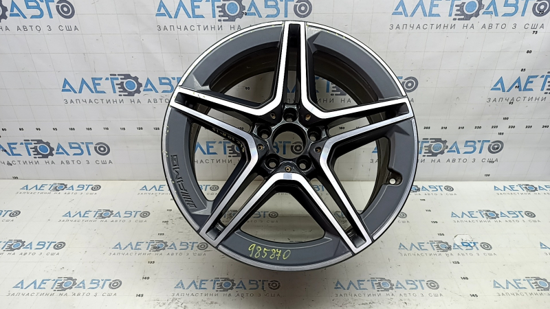 Комплект дисков колесных R19 x 8,0J ET43 Mercedes GLC 20-22 AMG pkg, бордюрка, 1 диск под ремонт