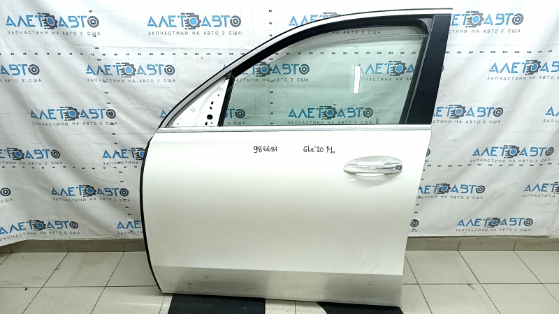 Дверь в сборе передняя левая Mercedes W167 GLE 350 450 20-26 keyless, белый 799