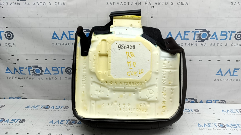 Подушка заднього ряду сидінь 2 ряд права Mercedes W167 GLE 350 450 20-23 шкіра коричнева, під 3 ряди